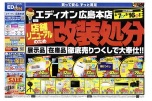 店舗リニューアルのため改装処分